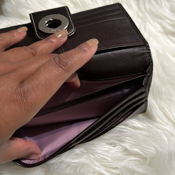 Coach Canvas and Leather Wallet - Picture 7 of 8